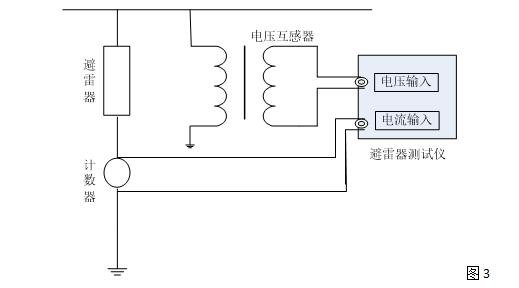 氧化鋅避雷器測試儀在線接線圖